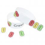 Event Synthetic Paper Wristband Full Color Printing Waterproof Sweat Resistant Admission Bands for sale