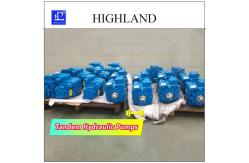 China Tandem Hydraulic Pumps With Swash Plate Structure Design For Industrial Uses supplier