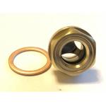 3/8 BSP thread Brass  Oil Level Sight Glass,Sight Plug,Oil Level Glass For Air Compressor Gearbox Fittings for sale