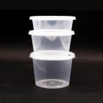 Disposable Deli Food Storage Containers Leakproof 8oz 12oz 16oz 32oz 64oz With Lids for sale