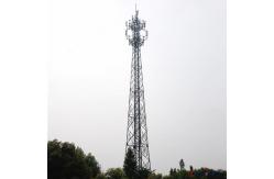 China Q235 Gsm Self Supporting Antenna Mast With Iso Certificate supplier