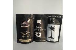 China Matt Gold VMPET 300g Aluminum Foil Zipper Bag 100mircon supplier