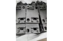 China OEM China Casting Iron Railroad Rail Tie Plates   for Rail Construction Project supplier