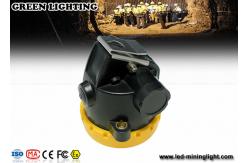 China 2.2Ah lithium battery mining cap lights , CREE LED lighting 171g convenient supplier