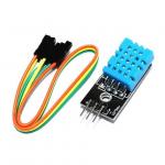 Home HVAC Integrated Circuit Sensor Temperature Humidity DHT11 16bi Output for sale