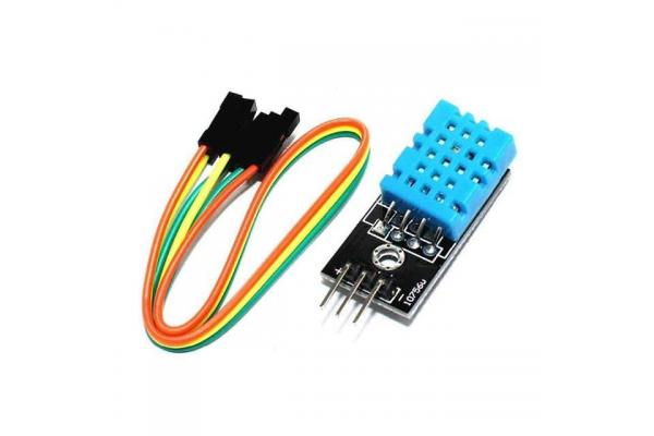 Home HVAC Integrated Circuit Sensor Temperature Humidity DHT11 16bi Output