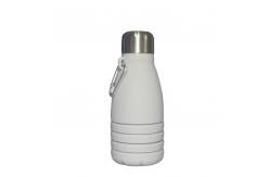 China Silicone Foldable Biodegradable Reusable Water Bottles 550ml Grey Customized supplier