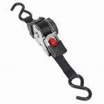 EN 12195 Self Ratcheting Straps Ratcheting Tie Downs High Strength Polyester for sale