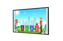 China Multi Writing Infrared Interactive Whiteboard 78 Inch FCC Certificate supplier
