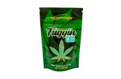 China Resealable Weed CBD VMPET 180mic Mylar Stand up Pouch supplier