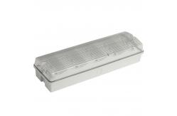 China Building Outside Rechargeable LED Ceiling Emergency Light With PC Diffuser supplier