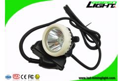 China High Beam Led Miners Light 10000lux 6.6Ah Lithium Ion Battery IP68 Waterproof supplier