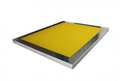 China Factory Manufacturer Aluminum Silk Screen Printing Frame With 64T Polyester Mesh supplier
