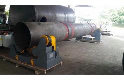 China 40 T Automatic Self Adjustment Pipe Welding Rollers With Wireless Hand Control Box supplier