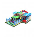 Train - Inspired Colorful Playground World Customized Inflatable for sale