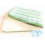 Strip Microfiber Floor Mop Pad For Kitchen Cleaning , Flat Floor Mop for sale