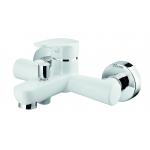 G 1/2 Inch Two Outlet Single Lever Bath Mixer Taps Bath Shower Faucet for sale