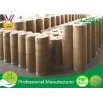 Single Side Strong Adhesive Bopp Jumbo Roll Tape For Packing / Slitting