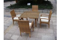 China 5pcs rattan set supplier