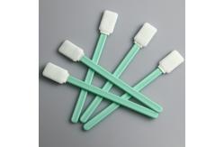 China 125mm Knitted Rectangle TOC Analysis Polyester Sampling Validation Swab supplier