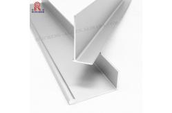 China 6060 Aluminium Handle Profile , T6 0.9mm J Profile Handle For Wardrobe supplier
