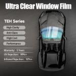 Nano Ceramic Ultra Clear Window Ppf Film TEH Series Durable Anti-Yellowing for sale