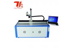 China Large Format Gantry Fiber Laser Printer Machine For Printing Marking Engraving supplier