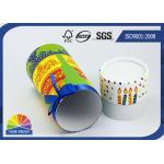 Recyclable Cardboard Paper Packaging Tube For Cosmetic , Perfume , Wine Glass Bottle Packing for sale