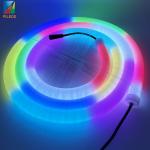 30mm Diameter 360 Degree Flexible LED Neon Strip Tube IP66 Length Silicone Body for Bar Club Christmas Decorations Holiday Lighting for sale
