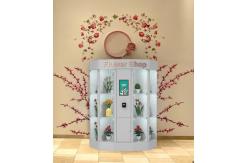 China 19 Inch Touch Flower Vending Box With LED Illuminating And Steel Enclosure supplier