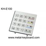 IP65 Rated Metal Keypad with Vandal - proof performance , outdoor keypad for sale
