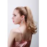 Custom Blond Hair Human Pony Tail Wigs And Extension For Ladies 5A Grade for sale