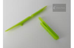 China Durable Small Plastic Bag Clips , Packet Sealing Clips 0.6mm Inner Hole Width supplier
