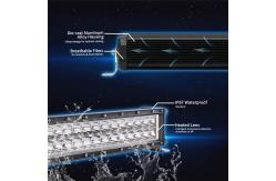 China 76cm 204W Car LED Light Bar Emark Osram LED Bars Heating Lens supplier