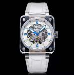 Transparent Color Sapphire Crystal Watch Case Al2O3 Single Crystal Hardness 9.0 for sale