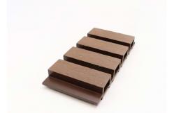 China Factory Manufacturer Wpc 3D Siding Wall Panels Board Curved Wood Wall Cladding supplier