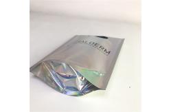 China Gravure Printing Mylar Foil Pouch Packaging Plastic Zipper Custom Hologram Bag supplier