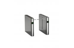 China SS304 Drop Arm Turnstile Infrared Sensor Public Door Access Control System supplier