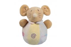 China Huggable Newborn Plush Toys Custom Logo 6 Inch Height Without Sharp Edge supplier