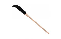 China Black Oxide Long Handle Brush Axe Hook Single Edge 1.5mm 48PCS supplier