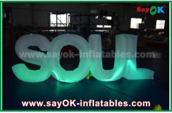 China Giant Inflatable Letters Make To Order Company Name Logo Desgin supplier