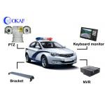 Full HD Laser Vehicle PTZ Camera , Mobile Car PTZ Camera 300m Night Vision for sale