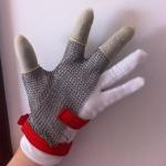 Customized Size Protective Work Gloves , Stainless Steel Gloves For Cutting for sale