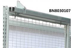 China Visible / Ventilated Wire Mesh Pallet Cages , 8 Gauge Wire Shelving Security Cage supplier