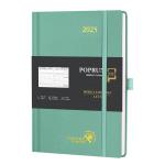 Midnight Green ODM OEM Student Weekly Planner Hardback Paper Easy Track Corners for sale