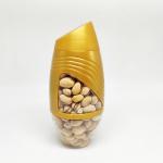 Small Candy Nut Food Grade PET Plastic Packing Jar With Pop Top Lid for sale