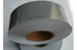 China High Visibility Silver Honeycomb Reflective Tape For Vehicles Marine Solas Grade supplier