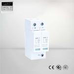 2 Pole DC Surge Protection Device 48V Suggest Fuse 63A MOV Technology for sale