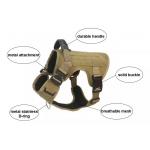 Oem Easy Walking Training Tactical Pet Harness Adjustable Chest Dog Harness