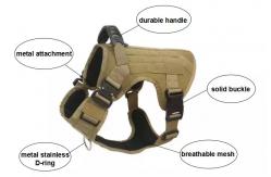 China Oem Easy Walking Training Tactical Pet Harness Adjustable Chest Dog Harness supplier
